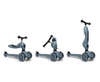 Scoot & Ride Highwaykick 1 Jeździk i hulajnoga 2w1 Steel - 573303 - zdjęcie 5